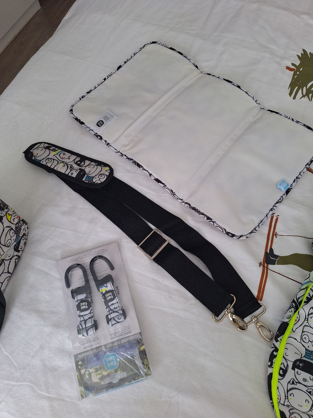 Sacchi a pelo: Set sac à langer + chancelière tuc tuc – Nuovo e nell'imballaggio originale da Delémont venduto da Emi-98 9