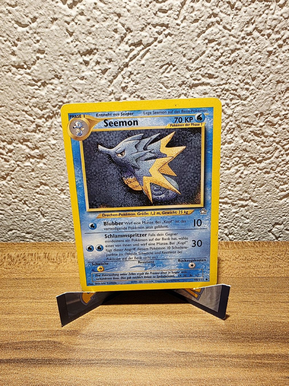 Pokémon Carte collezionabili: Seemon 48/111 Neo Genesis DE – Nuovo (secondo la descrizione) da Turin (Salins) venduto da Meeelll01