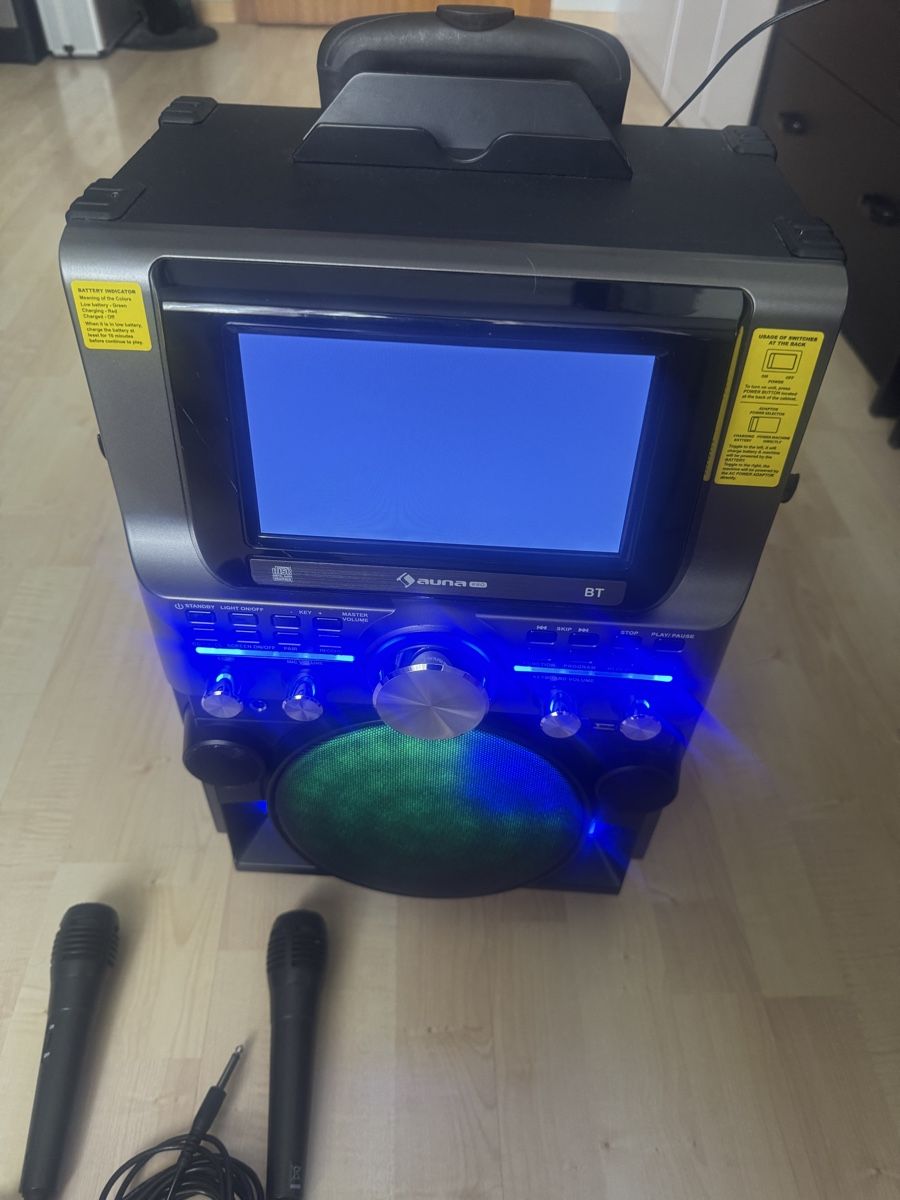 Sistemi audio & multimediali: Karaoke System Auna Pro mit Bluetooth und Rollen guter Zusta – Usato da Rhäzüns venduto da Babalona 8