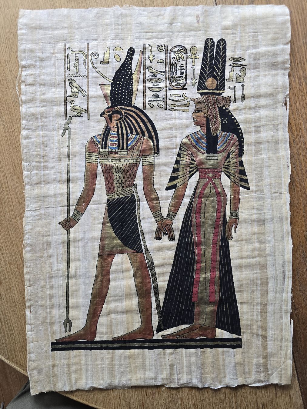 Poster & Bilder: Ägyptisches Bild Papyrus – Gebraucht aus Hedingen von mickway