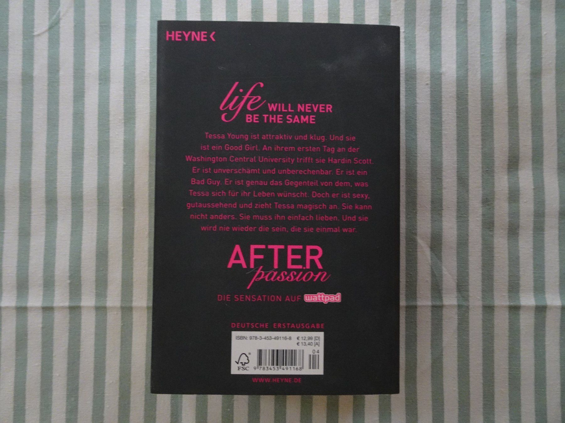 Libri: Anna Todd - After Passion - Roman - B391 – Usato da Küssnacht am Rigi venduto da Bookslove-Divers 1