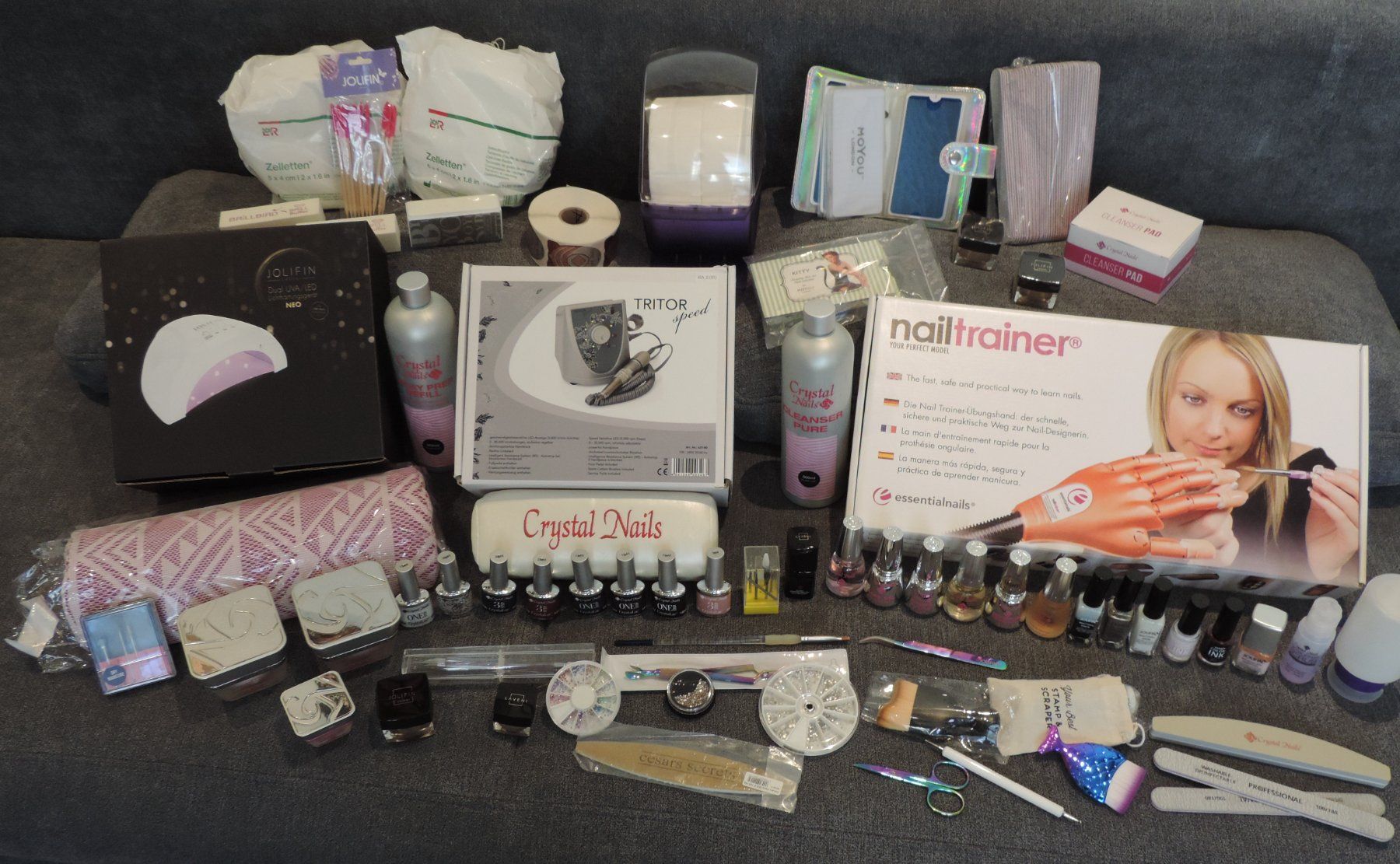 Unghie finte: Nail Starter Set mit Viel Zubehör – Nuovo e nell'imballaggio originale da Gommiswald venduto da Malediven2025