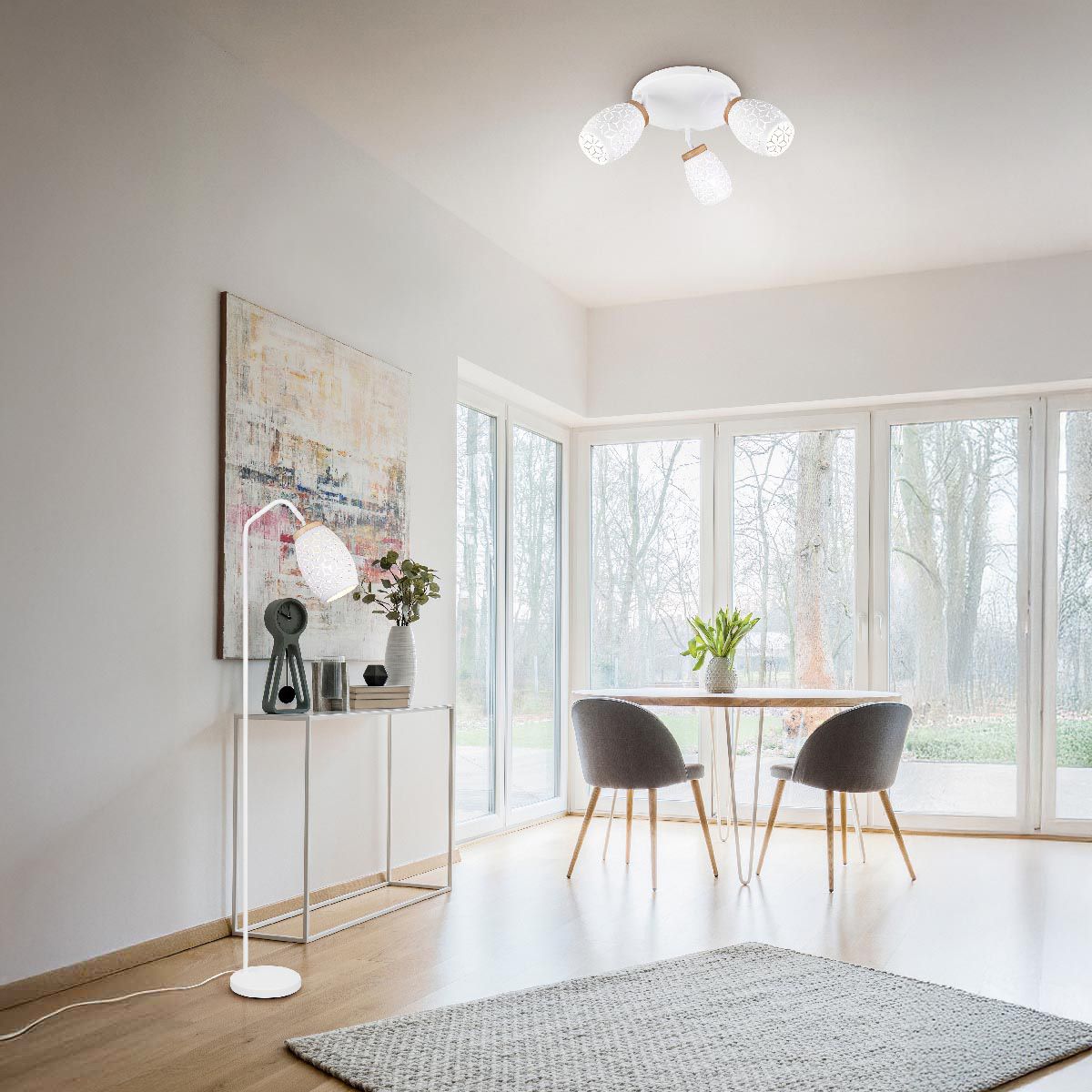 Lampade: Stehleuchte, Fussschalter, 147 cm Höhe – Nuovo (secondo la descrizione) da Kreuzlingen venduto da Smart-Light 2