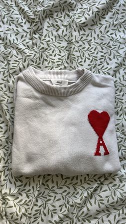 Ami Paris Pullover weiss