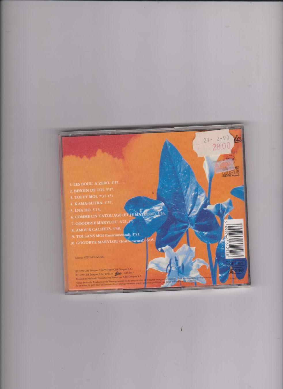 CD: CD Mich Polnareff Kama-Sutra – Usato da Bex venduto da Canouille 1