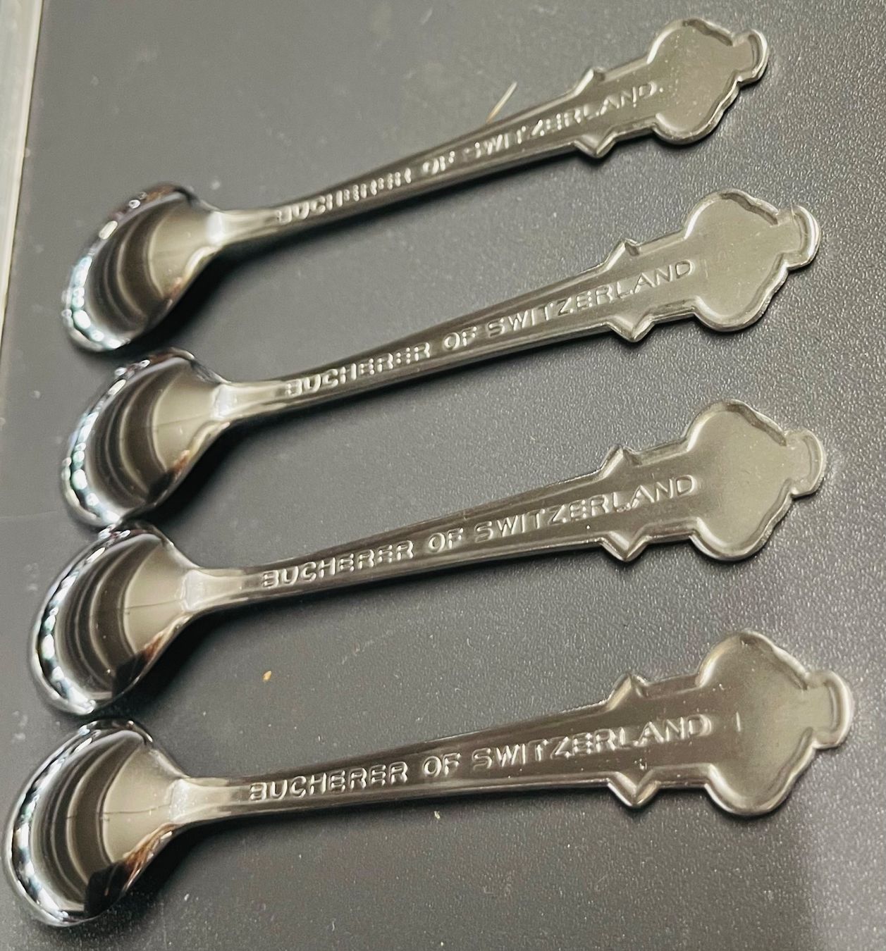Cucchiai: Rolex Espresso-Moccalöffeli , 4 Stück,  Bern , neu – Nuovo (secondo la descrizione) da Basel venduto da TOMFAN 4