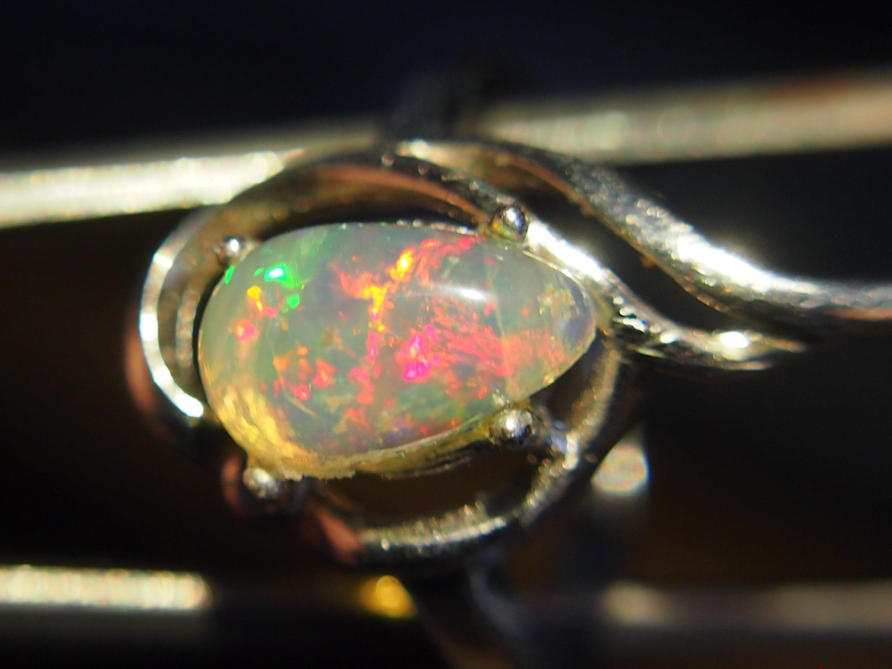 Anelli: 15 ct. highquality Ring mit AAA Feueropal – Nuovo e nell'imballaggio originale da Reinach BL venduto da Marblue 6