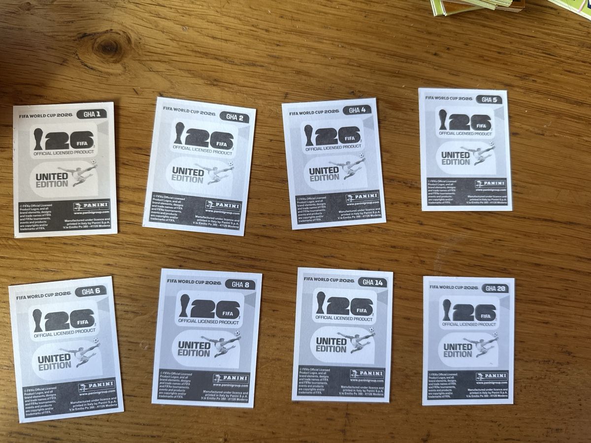 Panini Carte collezionabili: Panini 2026 8er Set GHA – Nuovo (secondo la descrizione) da Masein venduto da Buender45 1