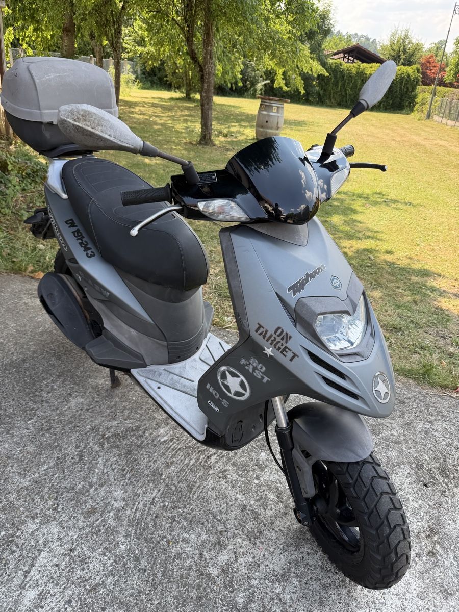 Piaggio Scooter: Piaggio Typhoon 125 / 10’200 / 2013 – Usato da Courtételle venduto da claude41 2