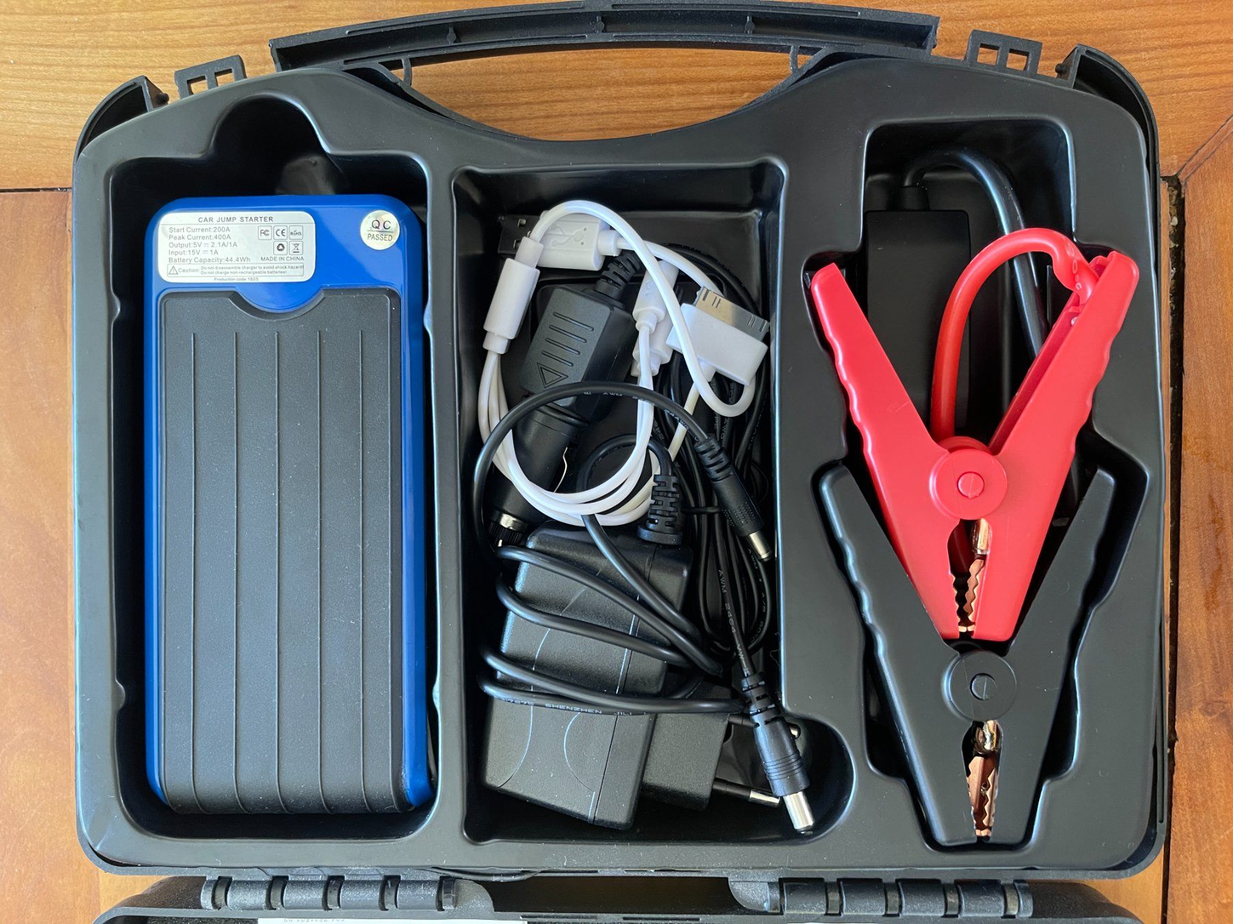 Caricabatterie: HOCO Powerstarter Portable Powerbank/Auto Starthilfe ALLin1 – Usato da Siblingen venduto da Woltersdorf50 3