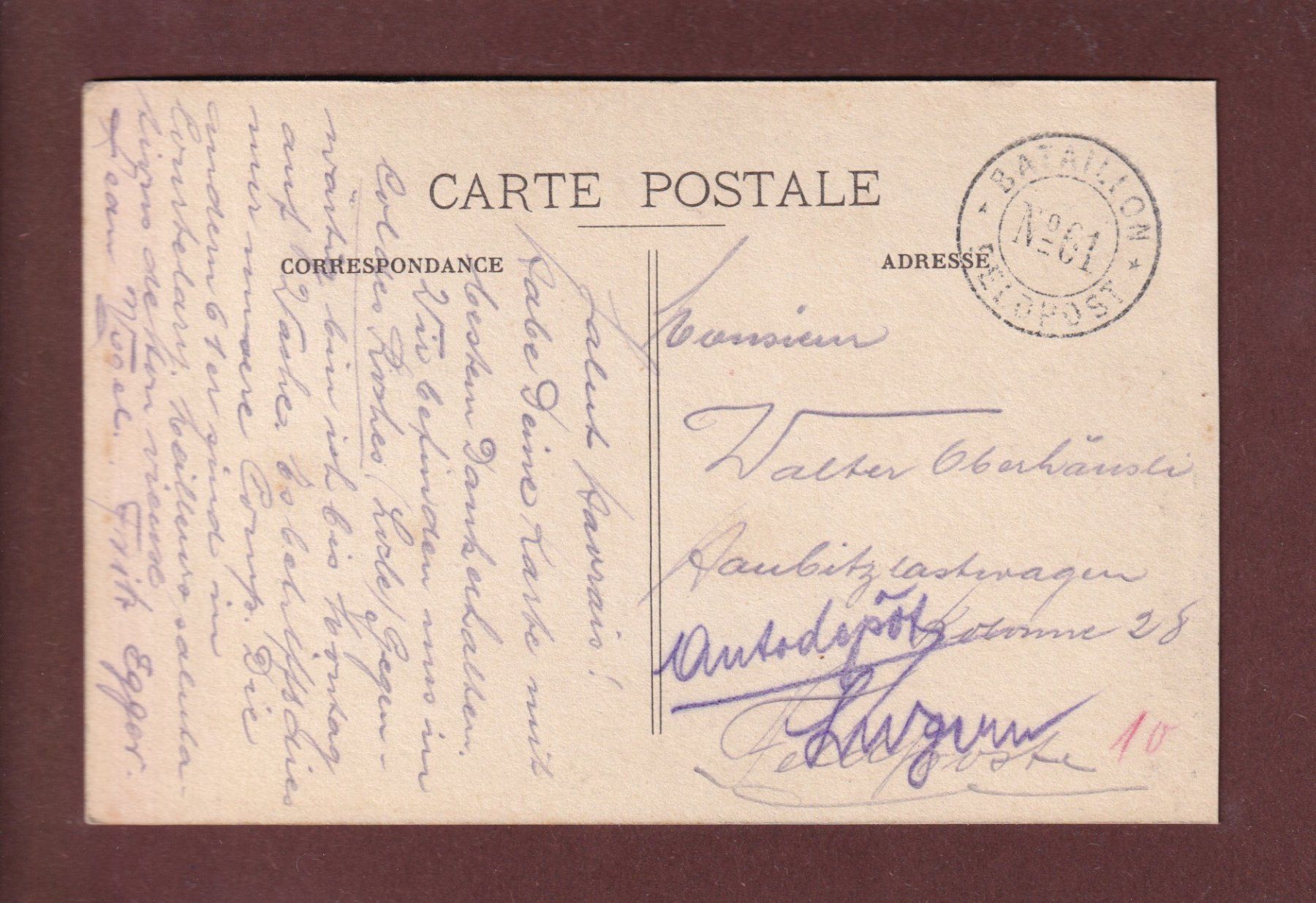 Cartoline postali: LES BRENETS - Saut du Doubs - Feldpost – Usato da Pully venduto da nicecards 1