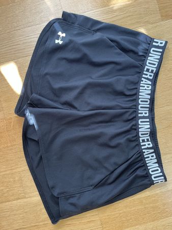 Under Armour Laufshorts Damen dunkelgrau Grösse S guter Zust