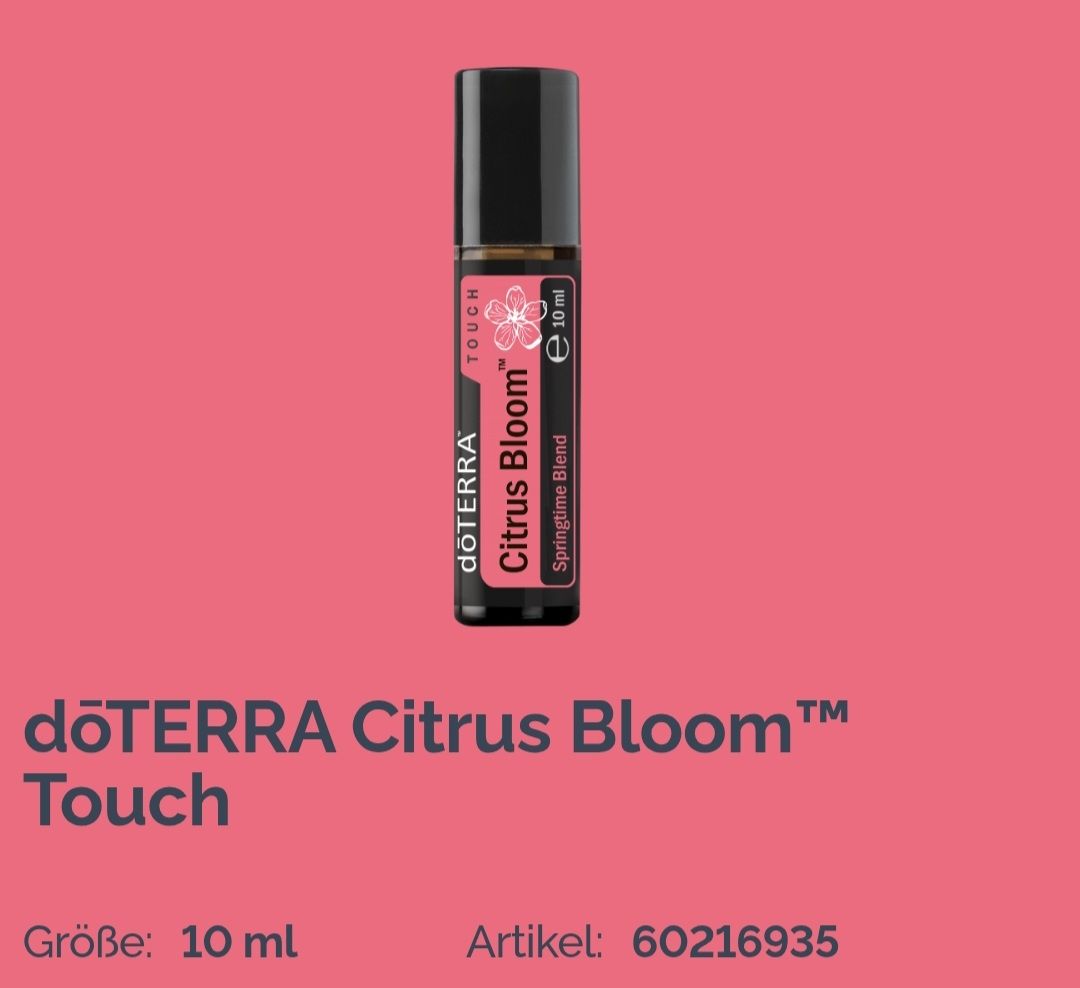 Doterra Oli essenziali: Dõterra Citrus Bloom – Nuovo e nell'imballaggio originale da Lyss venduto da Infinia