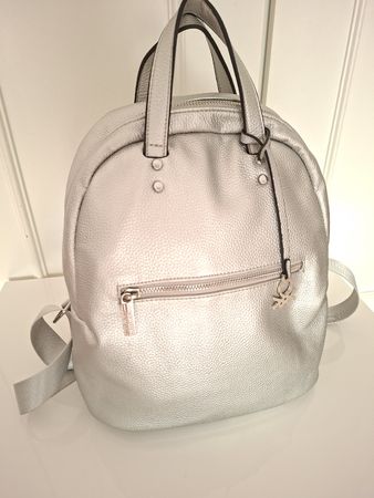 Sac à dos United Colors of Benetton argenté
