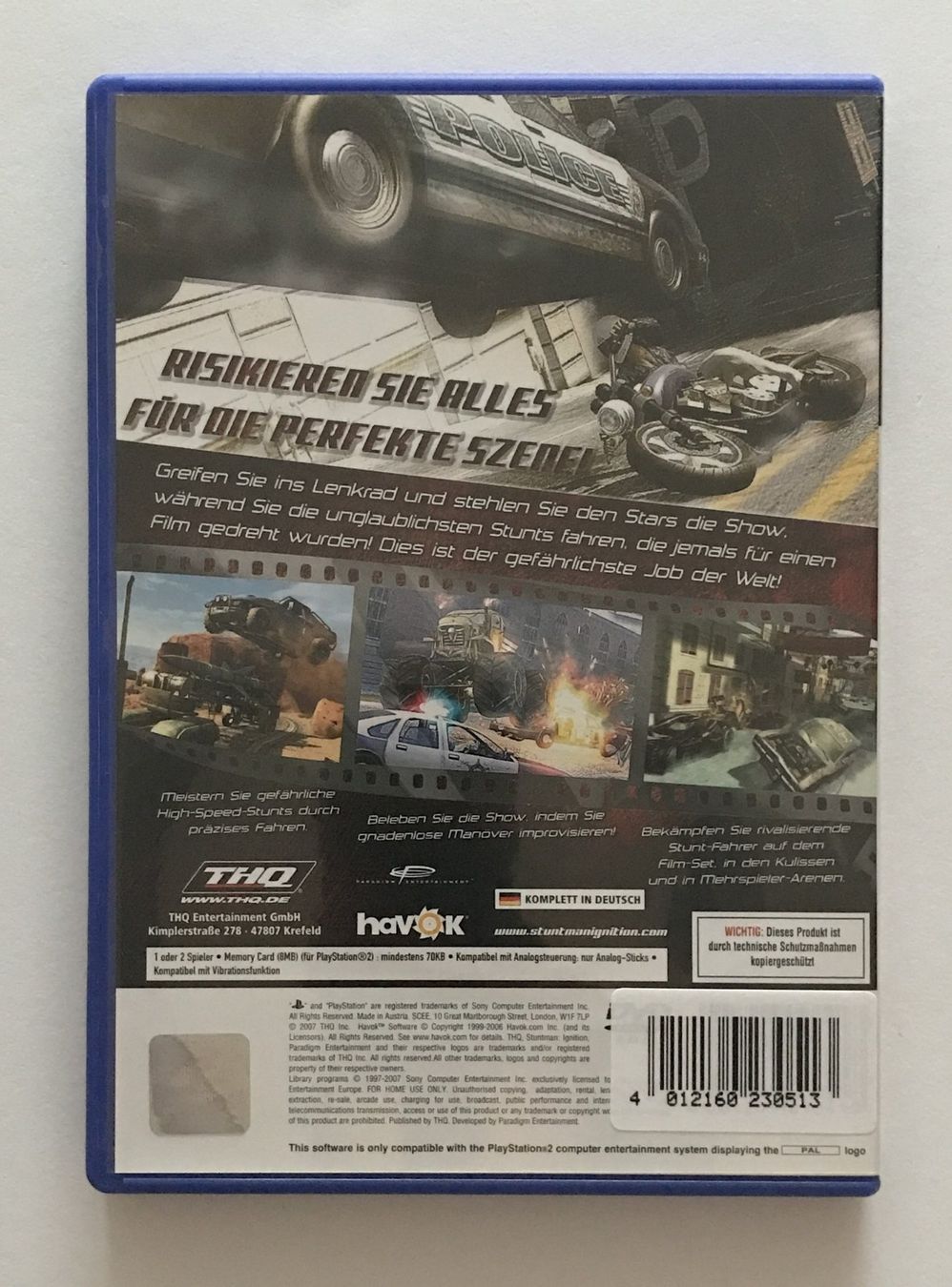 Giochi: PS2 - Stuntman: Ignition – Usato da Allschwil venduto da Bullach 2