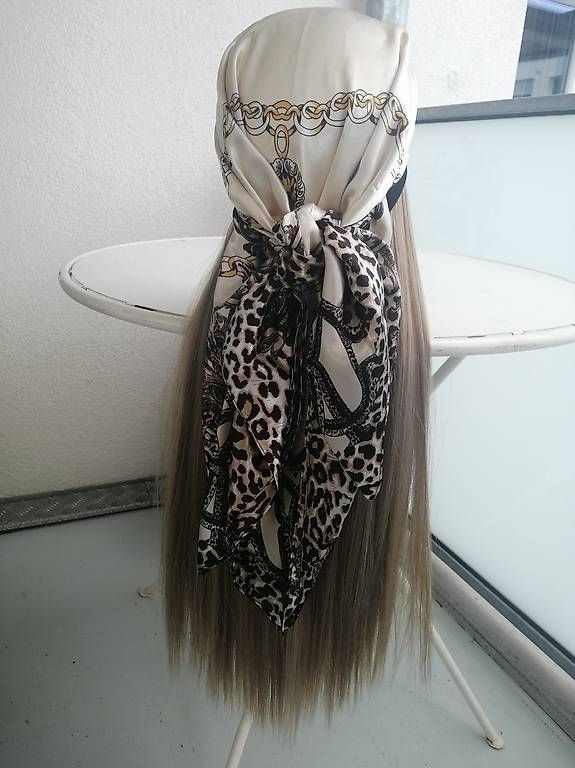 Perruques: Extensions mit Haarband und Kopftuch mittelblond – D'occasion à Schaffhausen par Sommerwind67