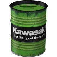 Oelfass Design Spardose-KAWASAKI-LET THE