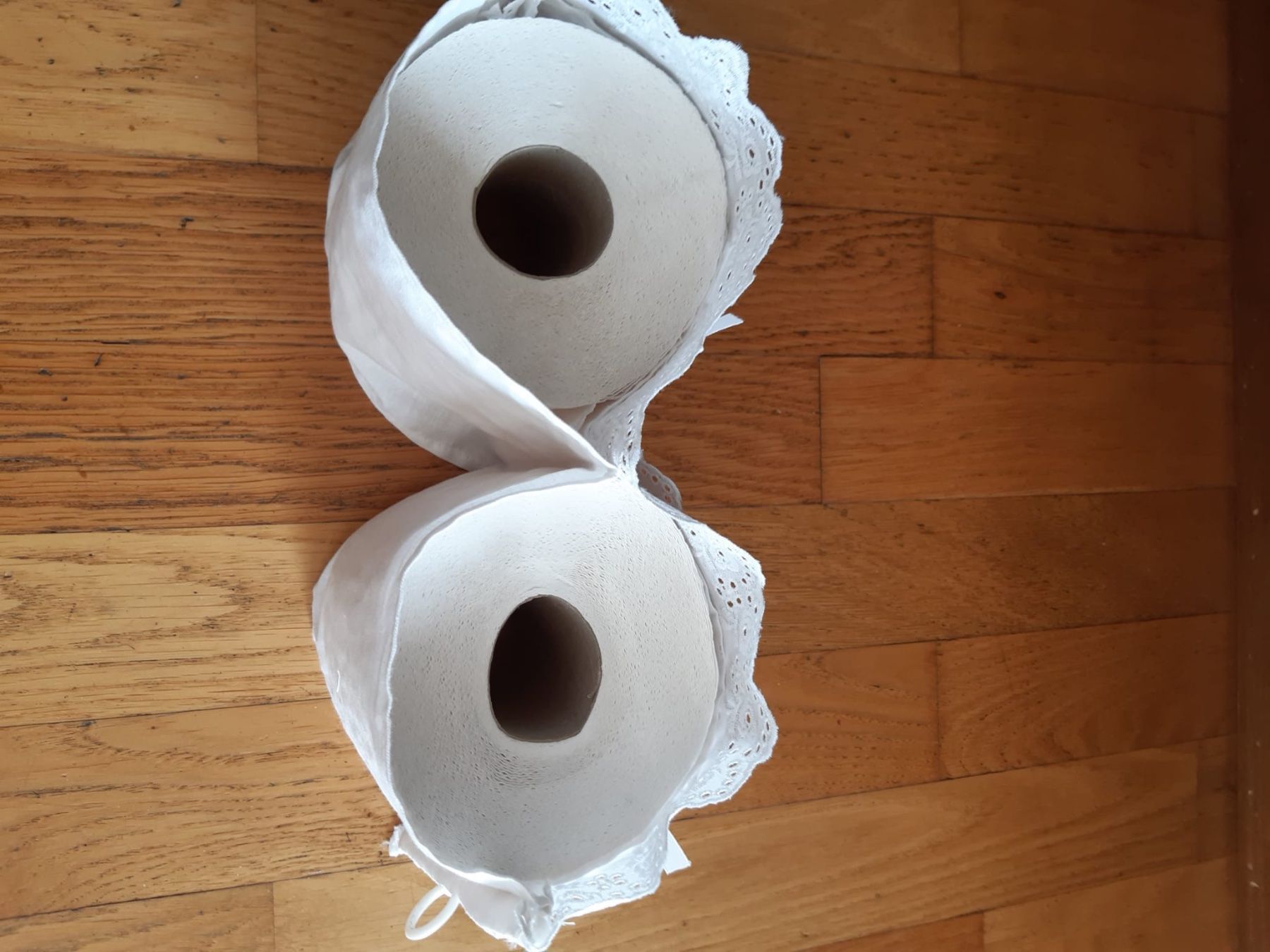 Supporti a parete: WC - Rollen Stoffhalter – Nuovo e nell'imballaggio originale da Luzern venduto da Sontru 3