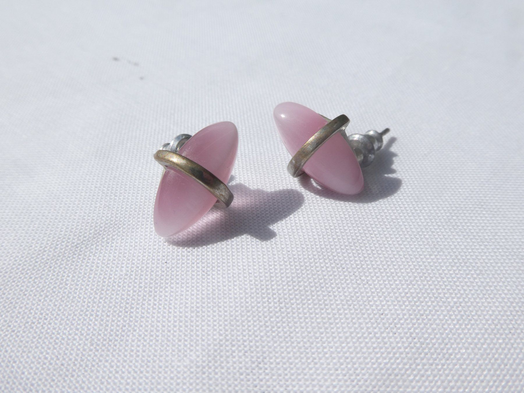 Boucles d'oreille: Ohrstecker mit Stein, Modeschmuck – D'occasion à Gattikon par kaandooh