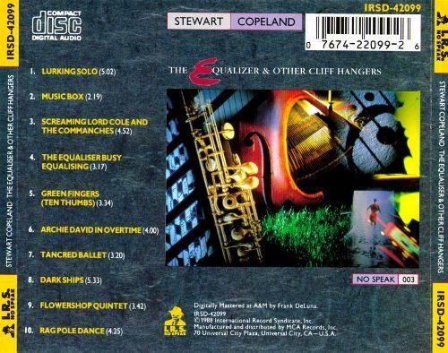 CD: Stewart Copeland - the Equaliser – Usato da Unterbäch venduto da oqlib 1