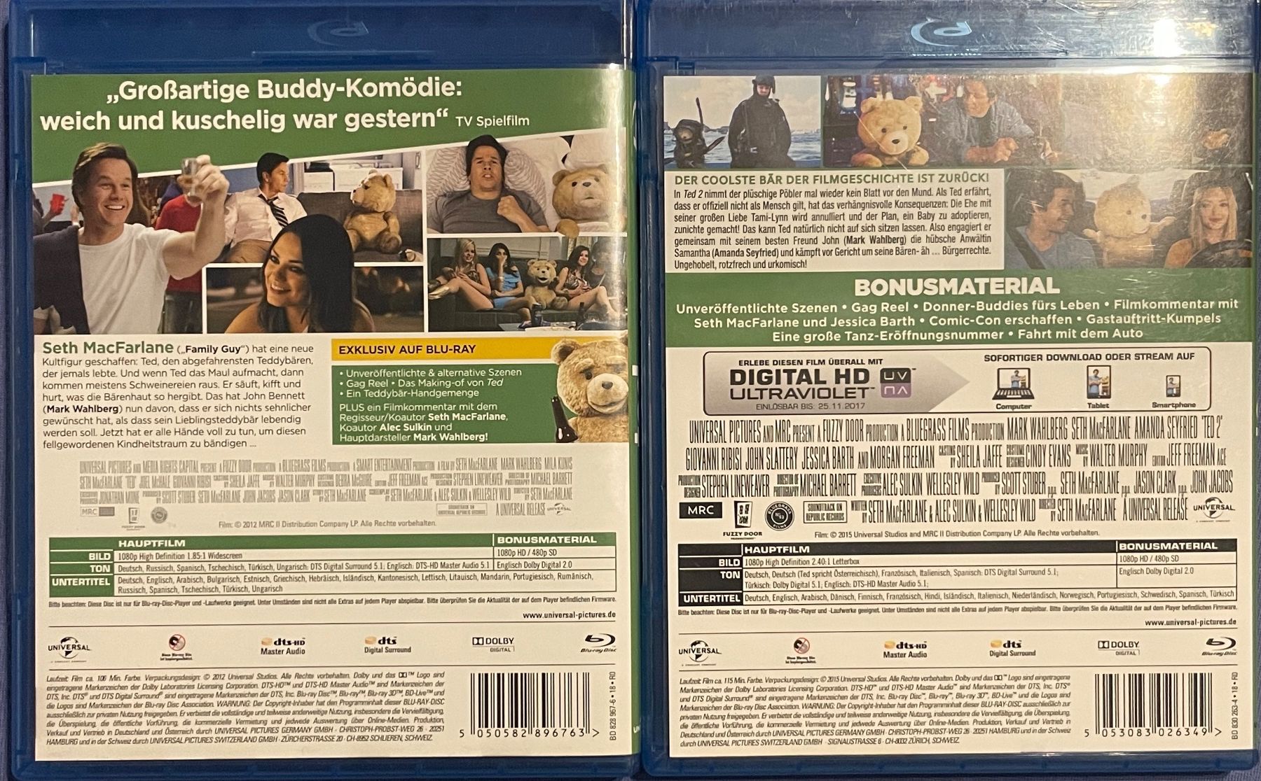 Tutti i DVDs: Ted 1 & 2 – Nuovo (secondo la descrizione) da Waldenburg venduto da Gonzo8 1