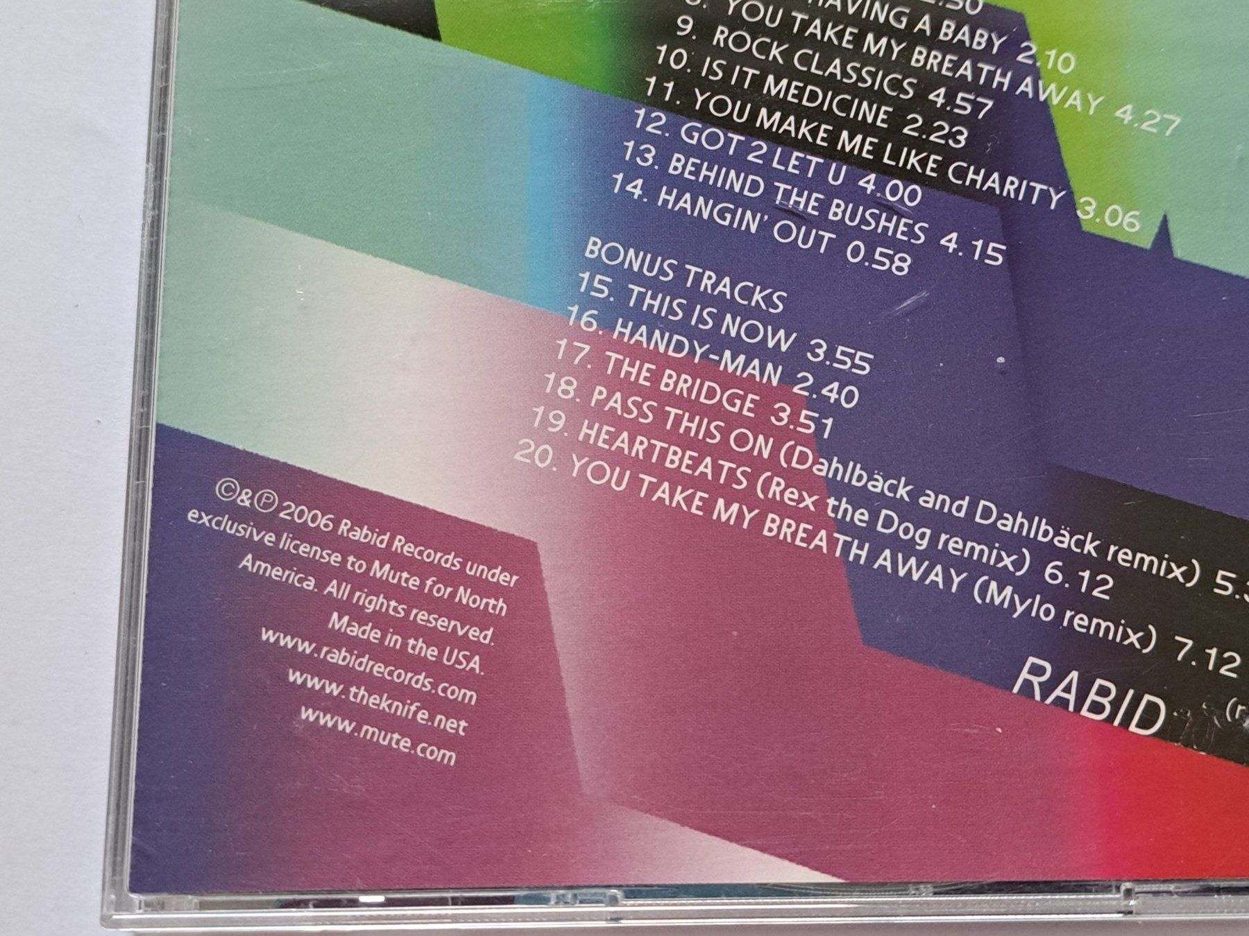 CDs: CD The Knife – Deep Cuts  – Gebraucht aus Pully von bro_n52j 3
