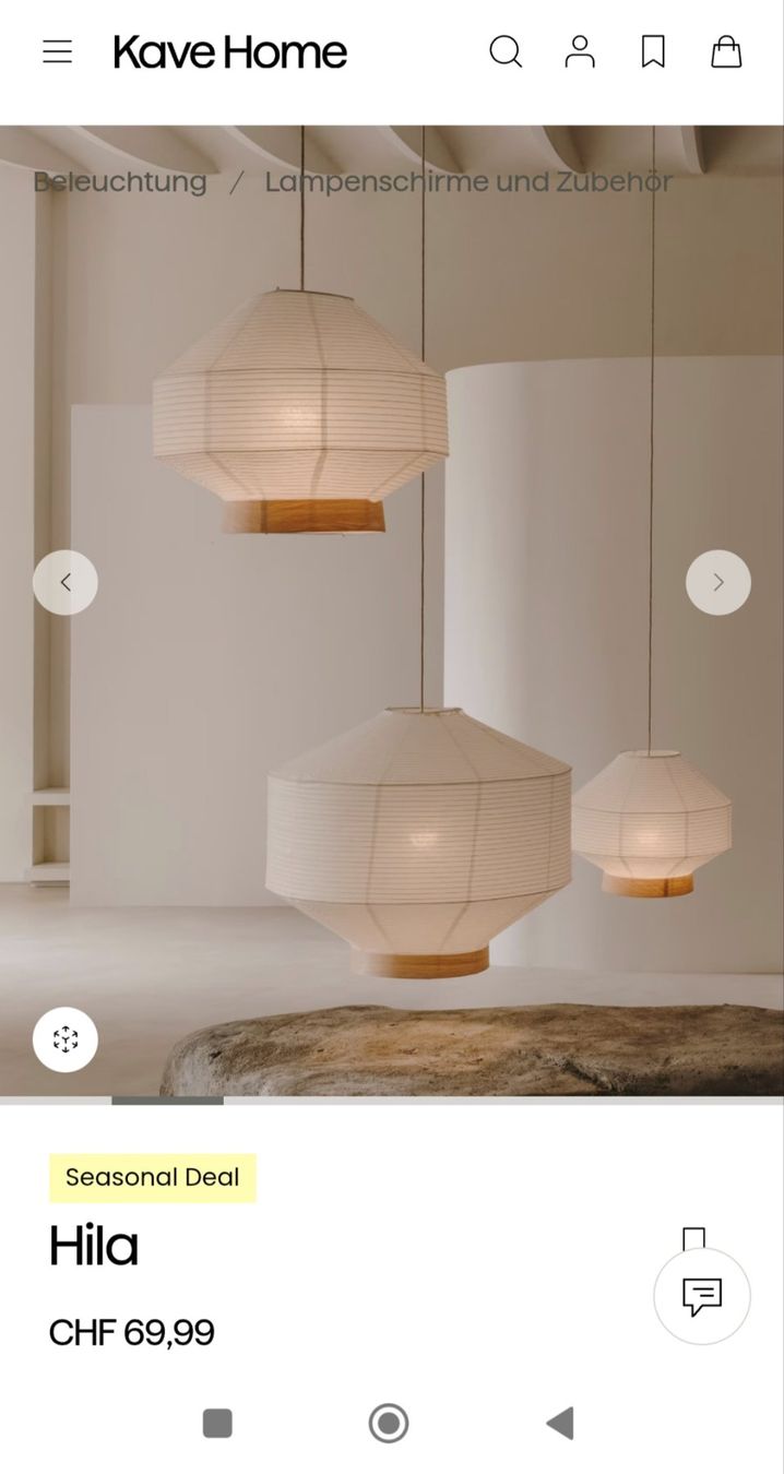 Kave Home Lampenschirme: Lampenschirm von Kave Home – Gebraucht aus Winterthur von sevamima