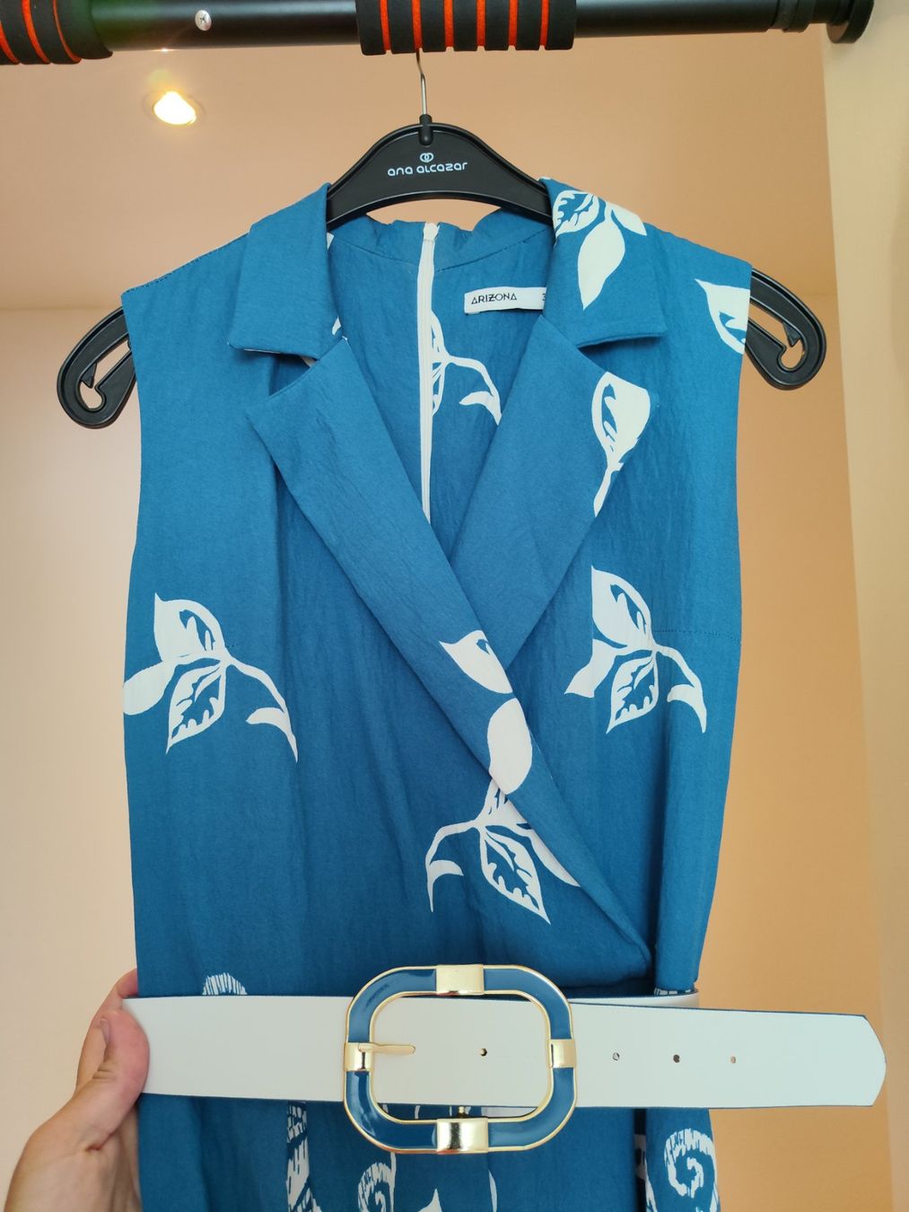 Vestiti: Sommerliches Kleid mit Gürtel, Grösse 38 – Usato da Fribourg venduto da MargaritaVal 2