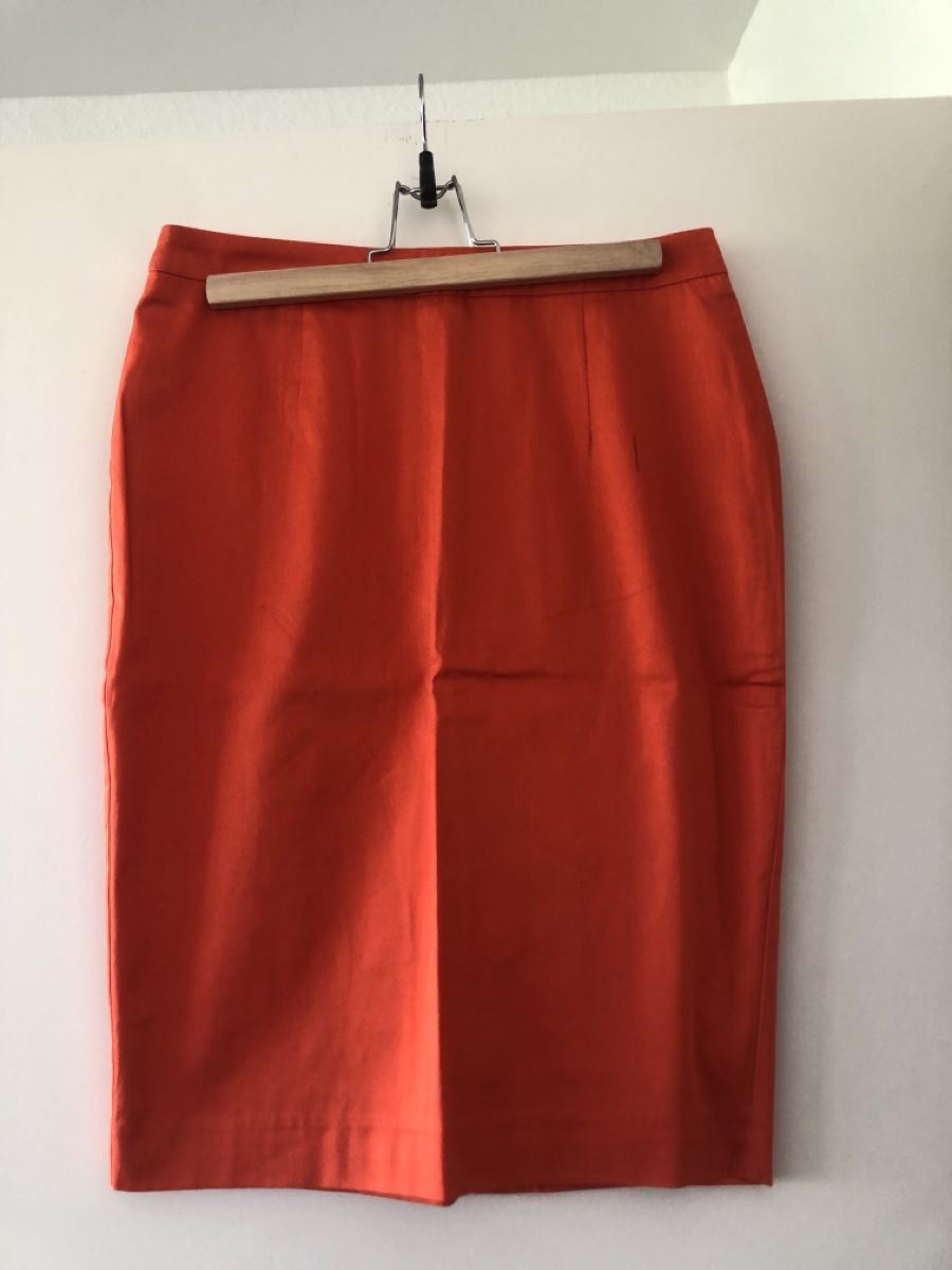 Nafnaf Gonne: Jupe crayon orange Naf naf – Difettoso da Onex venduto da kattrina