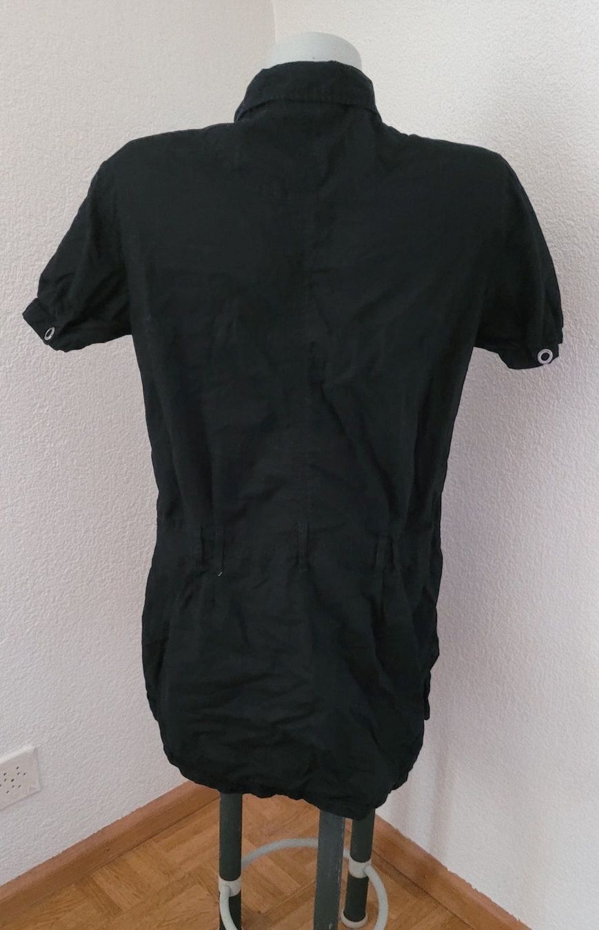Camicette: lange schwarze Bluse Gr. XL 42 – Usato da Füllinsdorf venduto da Sunnebliemli7 1