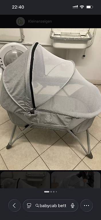 Betten: Babycab Reisebett – Gebraucht aus Zürich von Sinita94