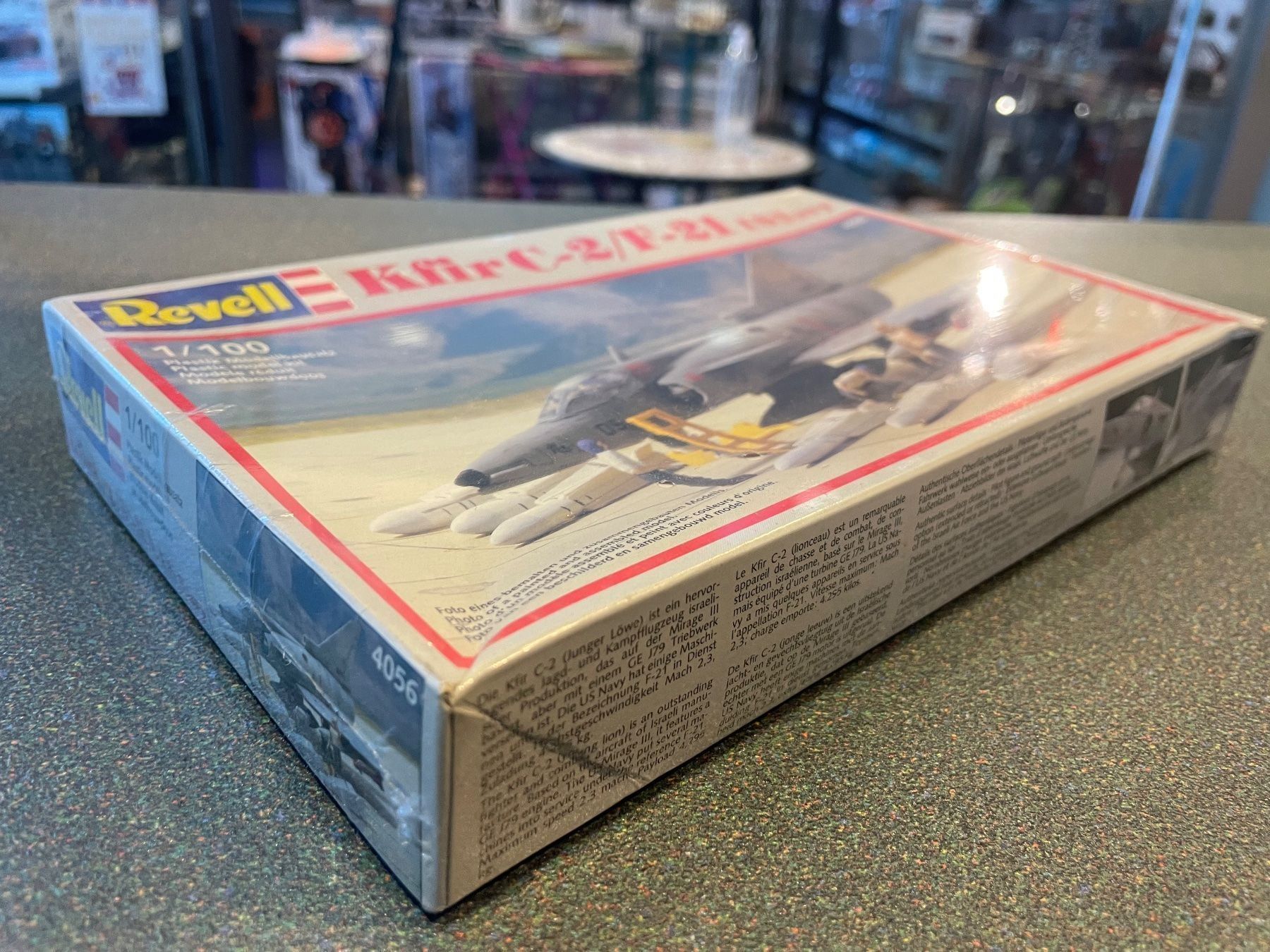 Revell Kit di modellismo & Modellini statici: Revell 1:100 Kfir C-2 Us navy – Nuovo e nell'imballaggio originale da Chiasso venduto da Carrara-Modellismo 1