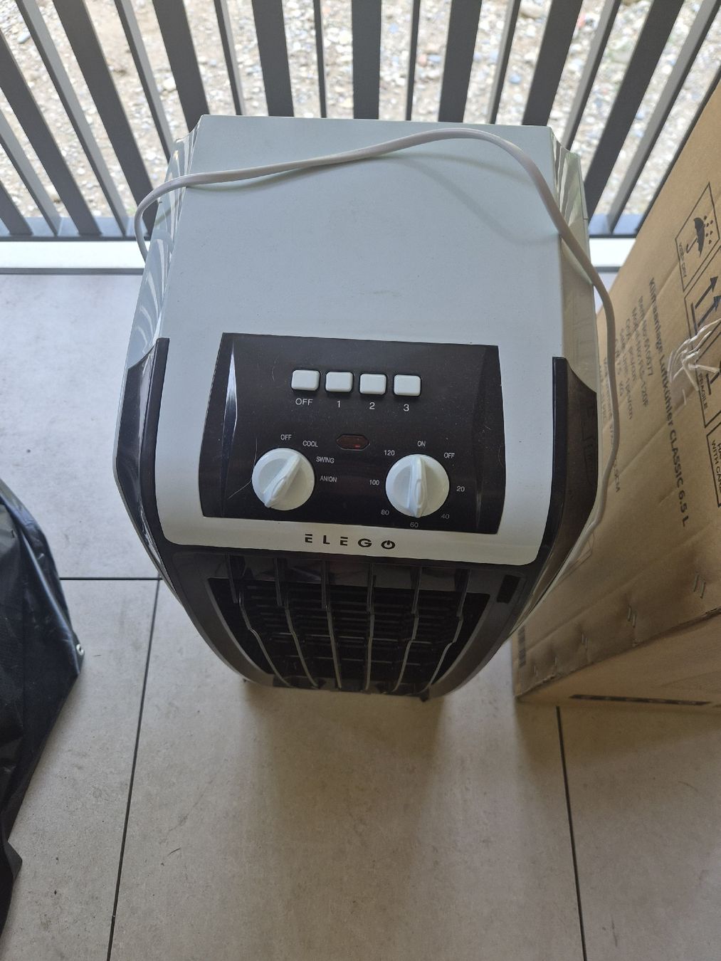 Klimageräte: Klima / Luftkühler classic 6.5.liter Wassertank mit Kühlelem – Neu und originalverpackt aus Basel von dhe_qbg8 6