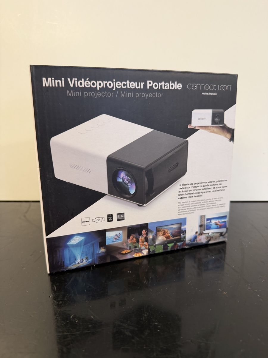 Vidéoprojecteurs: Connect Loom Mini vidéoprojecteur portable LCD USB HDMI – D'occasion à montreux par Always-Good 9