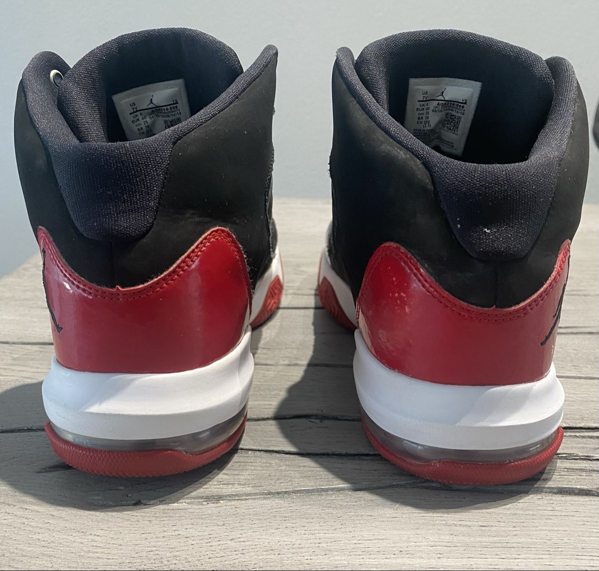Jordan Schuhe für Jungen: Jordan Max Aura Black – Gebraucht aus Volketswil von 9394 4