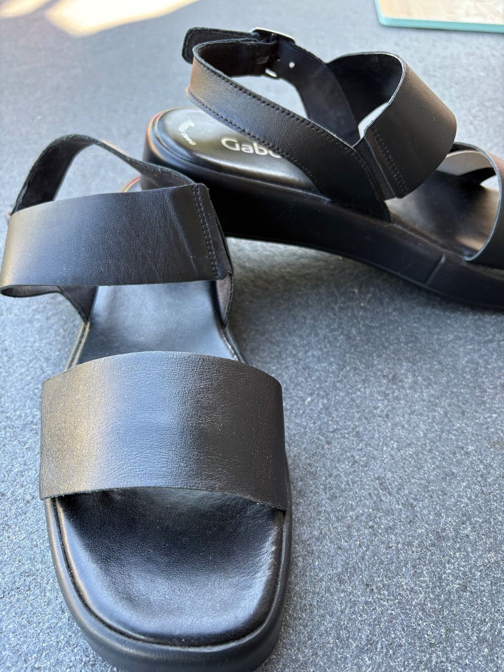 Gabor Scarpe da donna: Neue Leder Sandalen von GABOR  Gr 7.5 – Nuovo (secondo la descrizione) da Uster venduto da pri_6r68 1