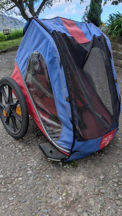 Veloanhänger f. Kinder, Qeridoo KidGoo 1,Top Zusta | Kaufen auf Ricardo