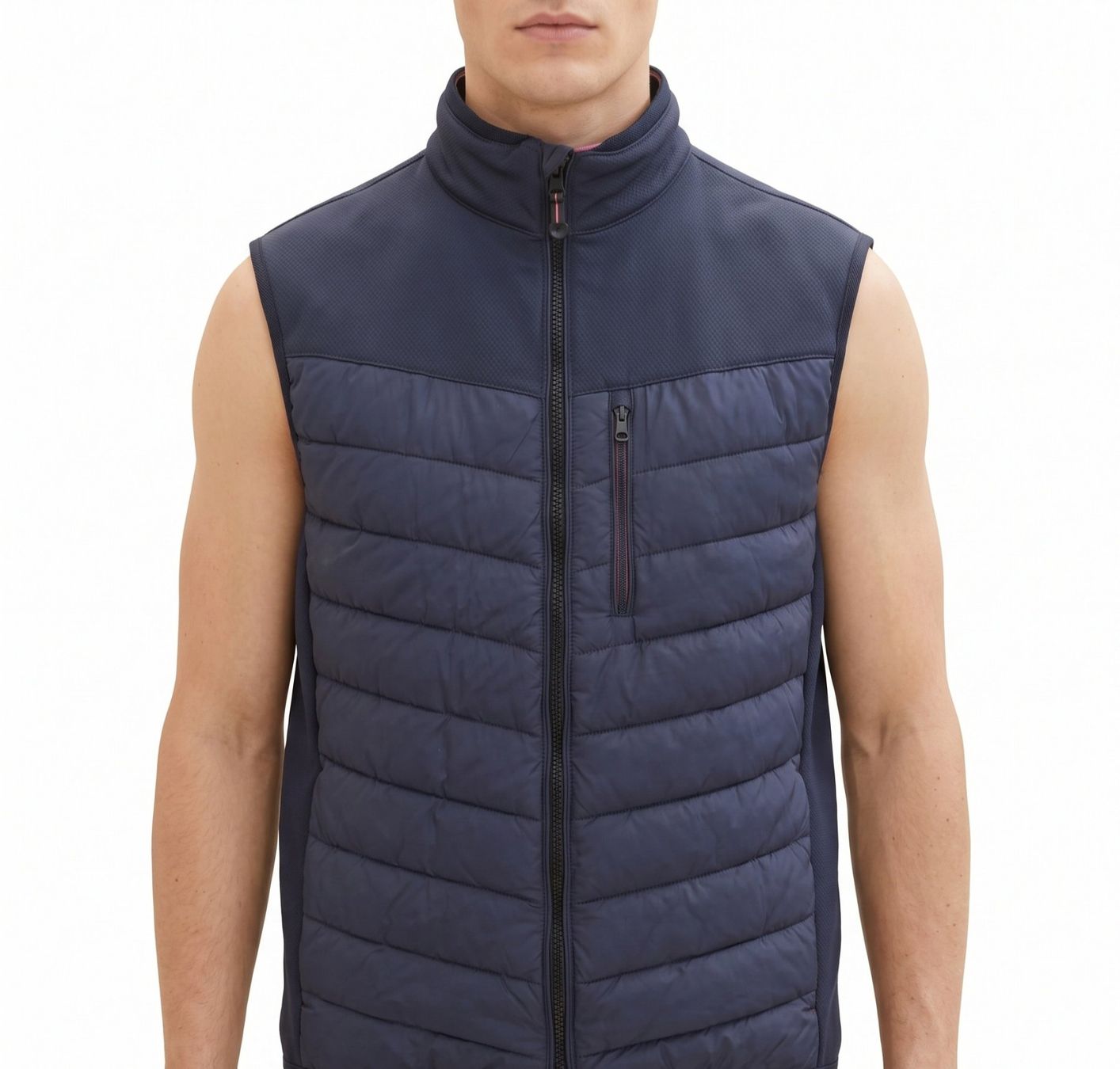 Tom Tailor Giacche: Tom Tailor Steppweste Herren Blau 3XL – Usato da Allschwil venduto da and_gj8z