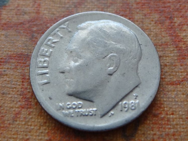 Tutti le monete: USA ONE DIME 1981 – Usato da Romanel-sur-Lausanne venduto da Swift13