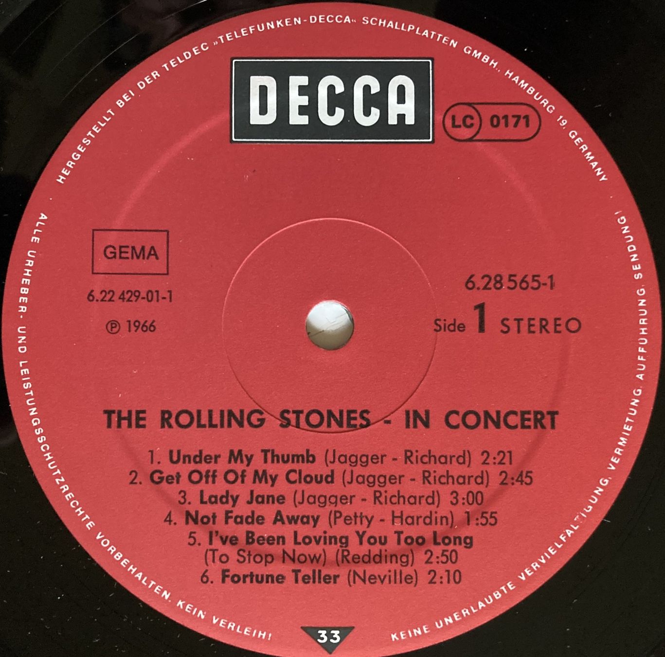 Dischi in vinile: ROLLING STONES - THE ROLLING STONES IN CONCERT – Usato da Bottens venduto da hotter-than-hell 2