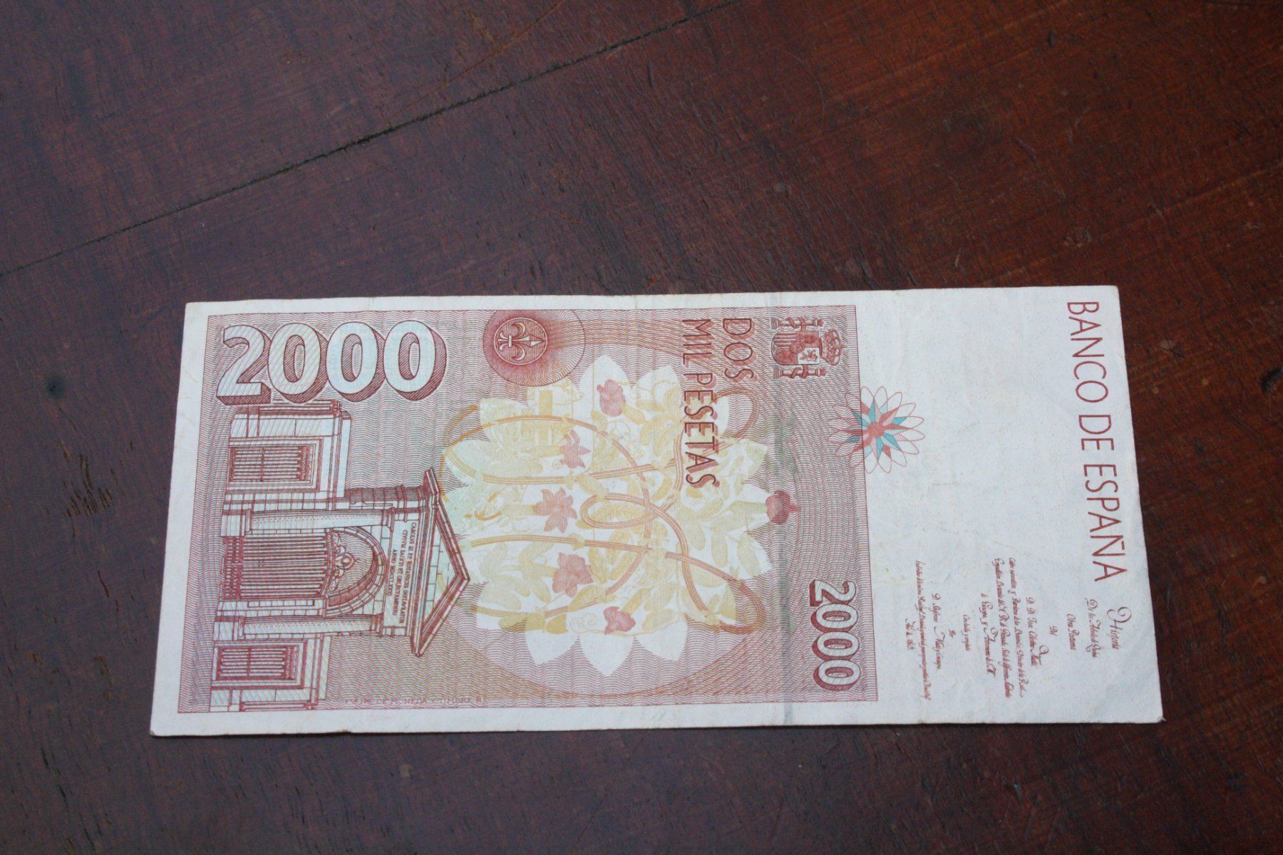 Banconote: Espagne 2 000 pesetas 1992 – Usato da Cormondrèche venduto da Hermes.monnaies 1