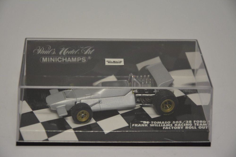 MiniChamps - 1:43 - De Tomaso 505/38 Ford - Williams Racing - Catawiki