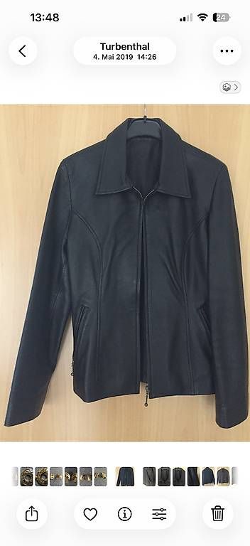 Giacche: Lederjacke (echtes Leder) – Usato da Turbenthal venduto da dfi_7hqk