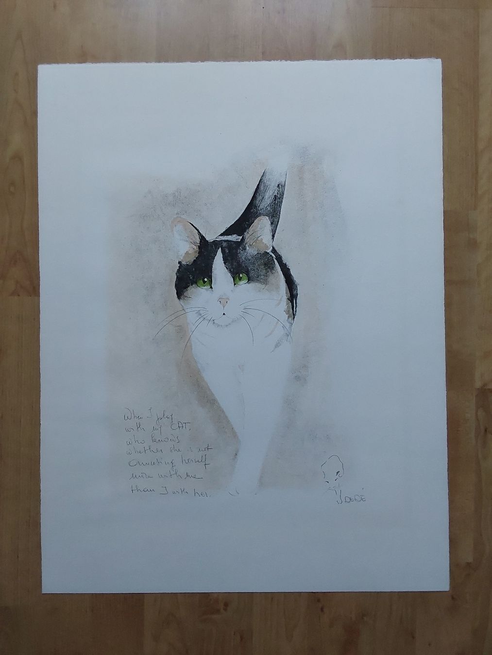 Grafica & Litografie: Dédé Moser. Original Lithographie Signiert. 50x65cm. – Usato da Steinach venduto da Chilli1957 5