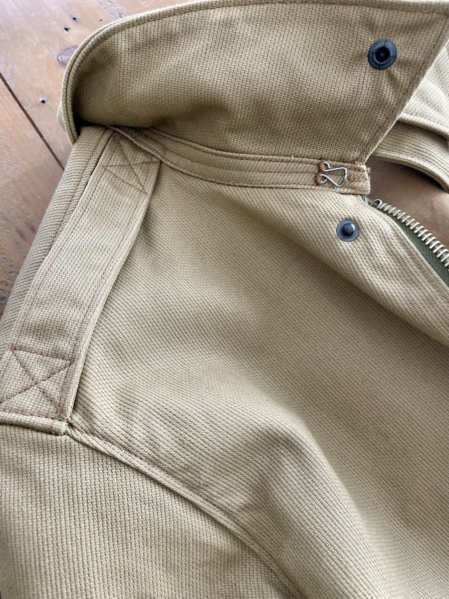 Jacken: John Gluckow Cotton Pique A-2 Bomber Jacket - Large – Gebraucht aus Zürich von Braden 8