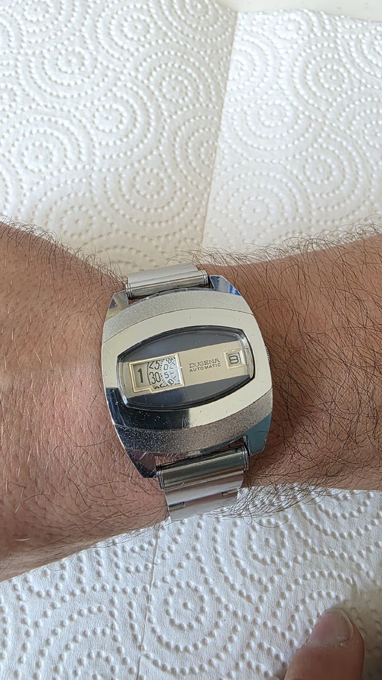 Dugena Orologi: Dugena Automatic Jump Hour – Usato da Malters venduto da Mary.Sp 2