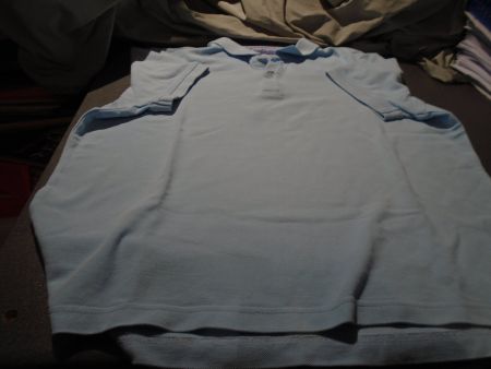 Polo-Shirt ca. Grösse M, hellblau