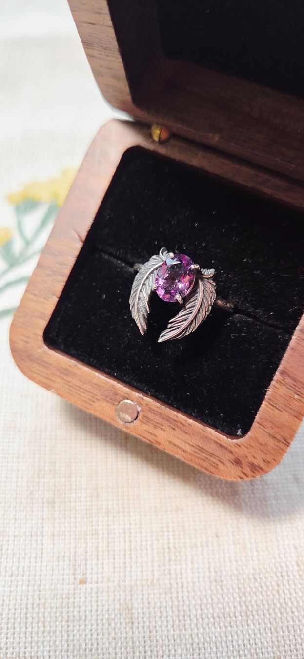 Anelli: NEW - S925 Amethyst Ring (Adjustable) – Nuovo (secondo la descrizione) da Zürich venduto da cin_wcf6 4