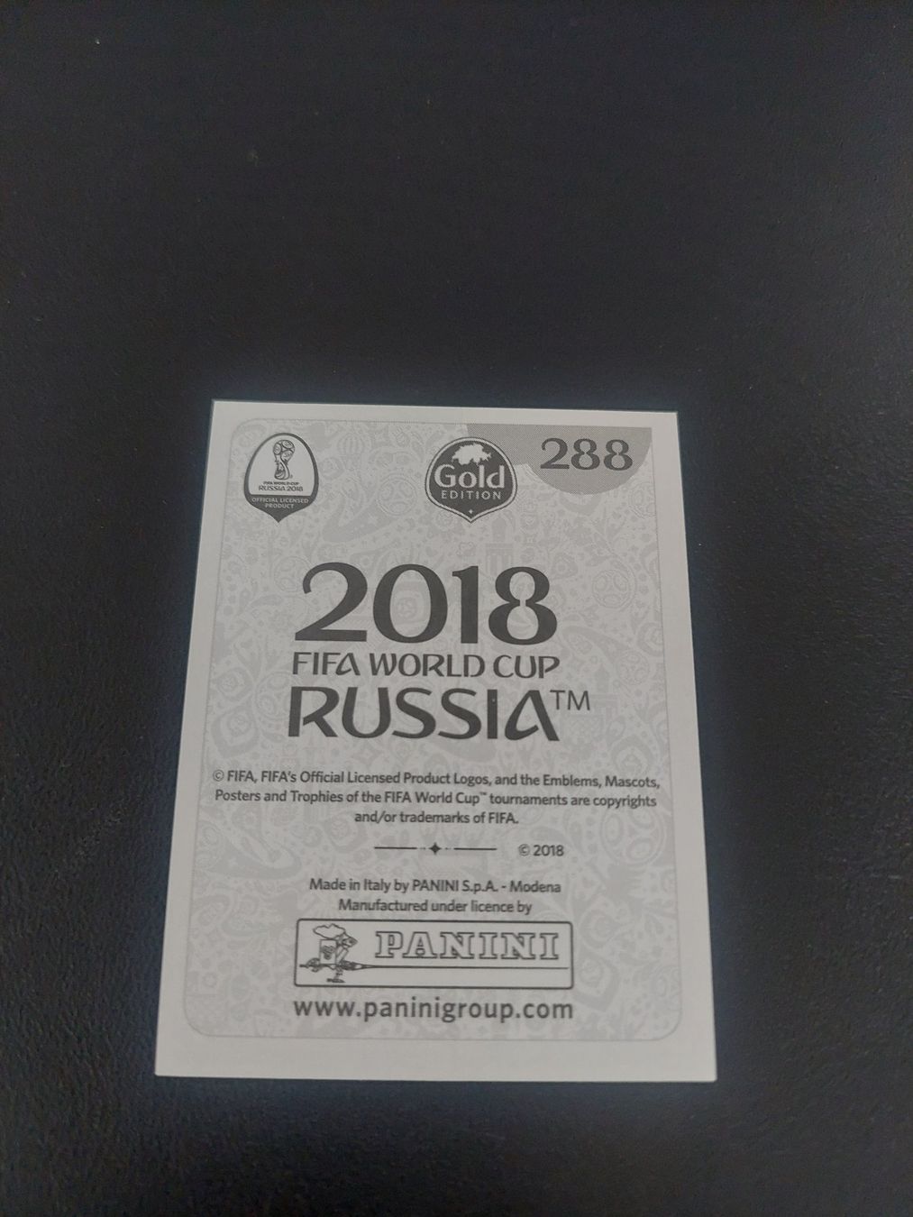Panini Carte collezionabili: RUSSIA 2018- MESSI – Usato da Biel/Bienne venduto da Deboma 1