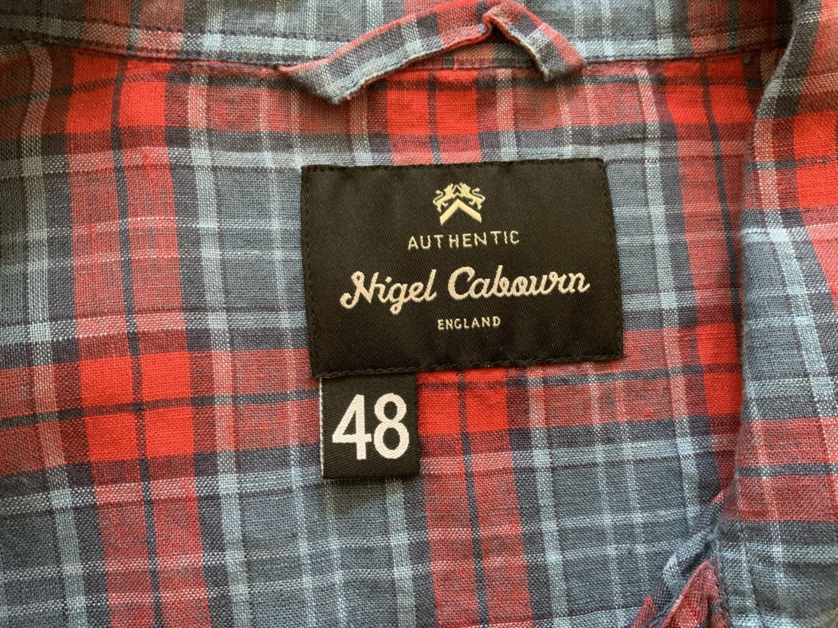 Camicie: Nigel Cabourn Leinenhemd, Grösse 48, Top Zustand! – Usato da Zürich venduto da freeheelfex 1